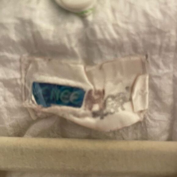 Vintage Renee Fill Zip Tennis Windbreaker Jacket Women’s Size Medium Large - Picture 7 of 7